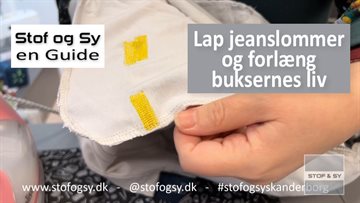 Lap jeanslommer og forlæng buksenes liv - en guide